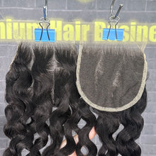 Load image into Gallery viewer, Ghair 4x4 HD Lace Closure Italian Curly Virgin Hair N1B#
