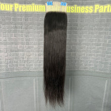 Load image into Gallery viewer, Ghair 5x5 Transparent Lace Closure Straight Virgin Hair N1B#
