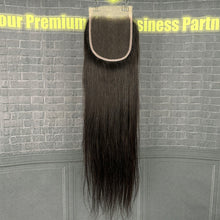 Load image into Gallery viewer, Ghair 5x5 HD Lace Closure Straight Virgin Hair N1B#
