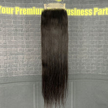 Load image into Gallery viewer, Ghair 5x5 HD Lace Closure Straight Virgin Hair N1B#
