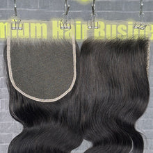 Load image into Gallery viewer, Ghair 5x5 HD Lace Closure Body Wave Virgin Hair N1B#

