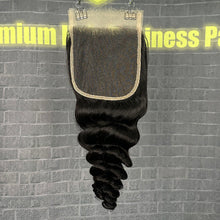 Load image into Gallery viewer, Ghair 5x5 HD Lace Closure Single Loose Wave Virgin Hair N1B#
