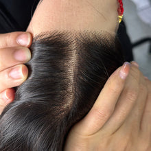 Load image into Gallery viewer, Ghair 7x7 HD Lace Closure Straight Virgin Hair N1B#
