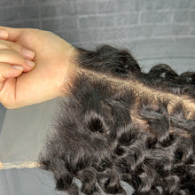 Load image into Gallery viewer, Ghair 6x6 Transparent Lace Closure Deep Wave Virgin Hair N1B#
