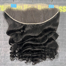 Load image into Gallery viewer, Ghair 13x4 HD Lace Frontal Single Loose Wave Virgin Hair N1B#
