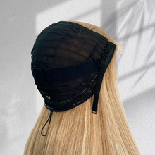 Load image into Gallery viewer, Ghair New Luxury Raw Hair 5x5 HD Balayage Wigs Straight 250% Density Color #6/70/6
