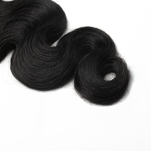 Load image into Gallery viewer, Ghair Body Wave Crochet Hair Extensions N1B# Natural Black Virgin Hair for Daily &amp; Party Use
