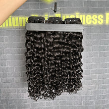 Load image into Gallery viewer, Ghair 100% Virgin Hair Bundles Italian Curly Hair N1B#
