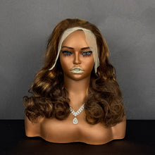 Load image into Gallery viewer, Ghair 13x4 TP Lace Frontal Magic Wigs Romance Wave 250% High Density Virgin Human Hair Wig
