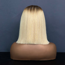 Load image into Gallery viewer, Ghair 5x5 Transparent Lace Closure BOB Wigs Straight 200% High Density Virgin Human Hair Wig
