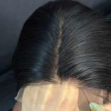 Load image into Gallery viewer, Ghair 5x5 Transperant Lace Vietname Hair Wigs Straight 200% Density Virgin Human Hair Wig
