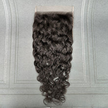 Load image into Gallery viewer, Ghair 7x7 HD Lace Closure Italian Curly Virgin Hair N1B#
