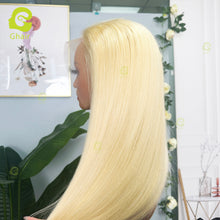 Load image into Gallery viewer, Ghair #613 Transparent 13x4 Lace Wigs 100% Peruvian Virgin 14A Human Hair 180% Density
