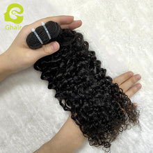 Load image into Gallery viewer, Ghair 1Bundle 100% Human Hair Brazilian 12A Human Hair Virgin Hair Deep Curly Hair
