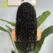 Load image into Gallery viewer, Ghair Magic Wig Italian Curly 13x4 Transparent Full Frontal Lace Wigs Human Hair 130% Density
