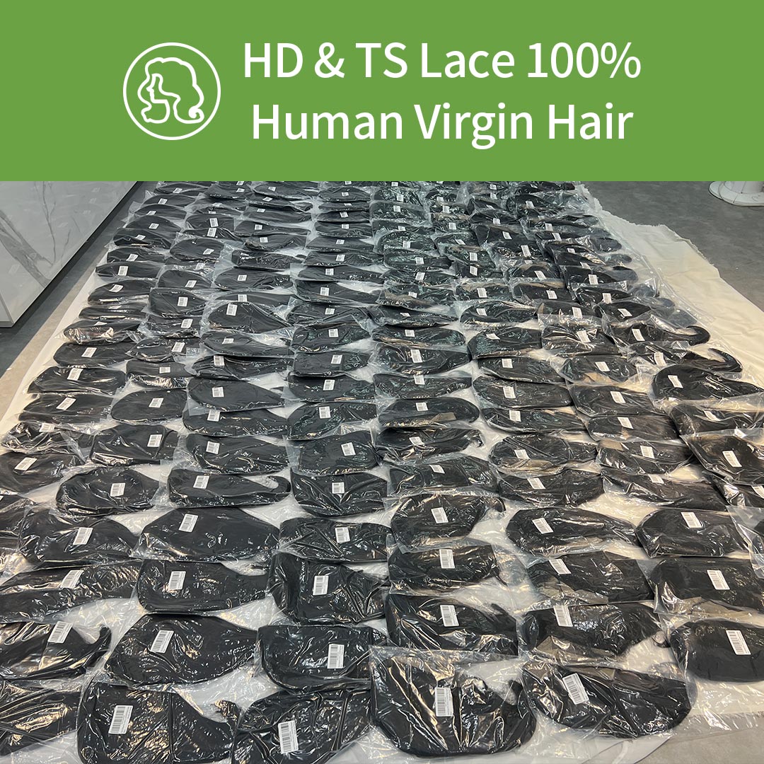 HD-TS human hair